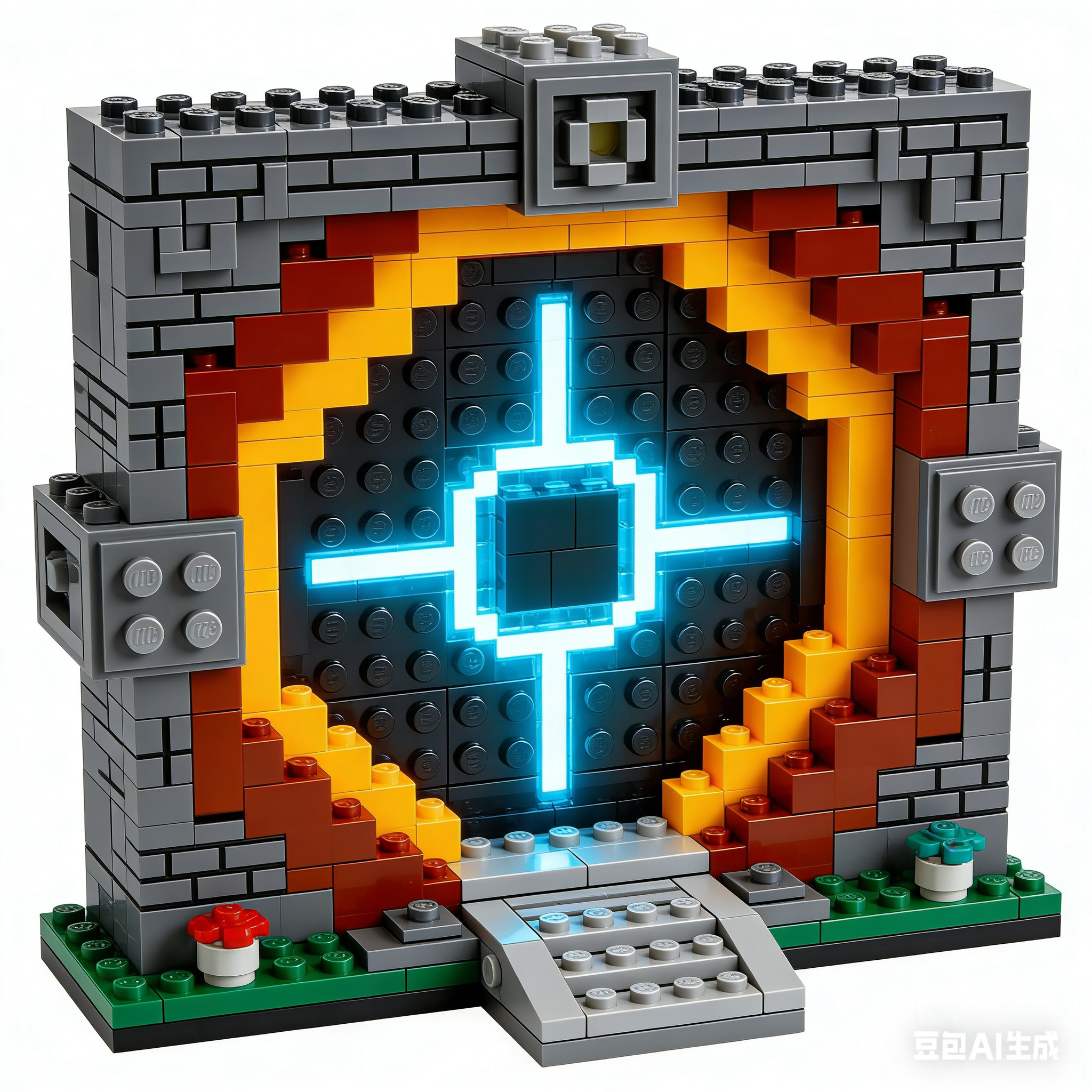 乐高我的世界 末地传送门